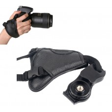 Leather Hand Grip Strap for DSLR Cameras